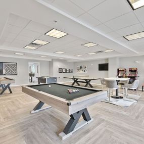 Activity Room at Rivers Edge Apartments