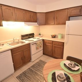 Kitchen Side View - Tall Oaks Apartments