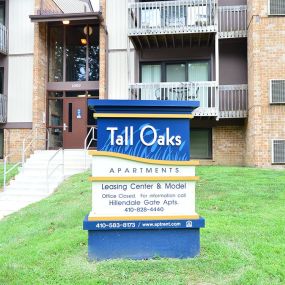 Main Entrance - Tall Oaks Apartments