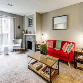 Living Room at The Atwood at Eden Prairie