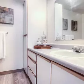 Bathroom at Fieldstone Apartments