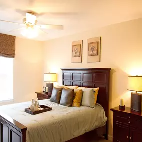 Roomy master bedroom