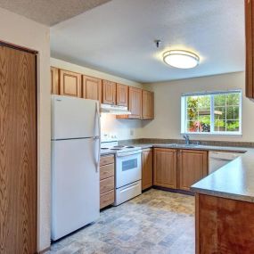 Kitchen at Riverwood Apartments