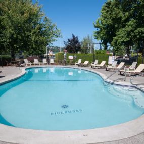 Pool at Riverwood Apartments