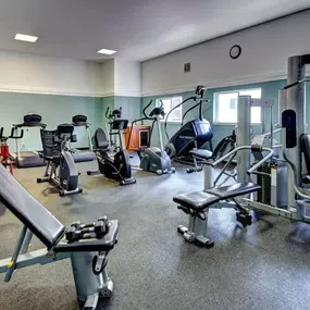 Gym at Riverwood Apartments