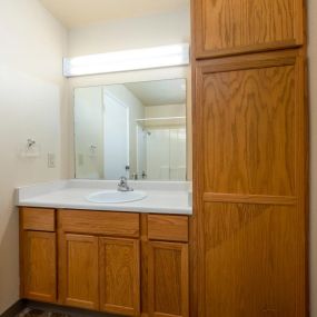 Bathroom at Manor Apartments in Rohnert Park, CA 94928