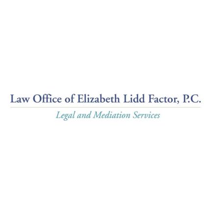 Logo van Law Office of Elizabeth Lidd Factor, P.C.