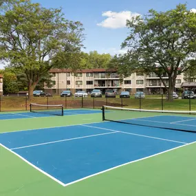 Tennis Court at Villages on McKnight