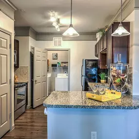 Kitchen with Granite Countertop