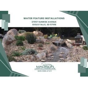 water feature installations