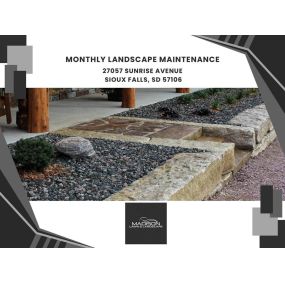monthly landscape maintenance