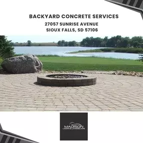 backyard concrete services