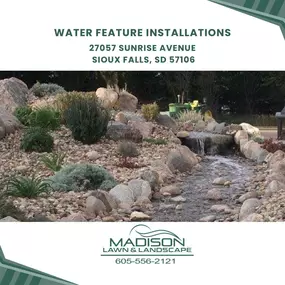 water feature installations