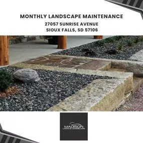 monthly landscape maintenance