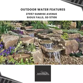 outdoor water features