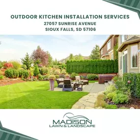 outdoor kitchen installation services