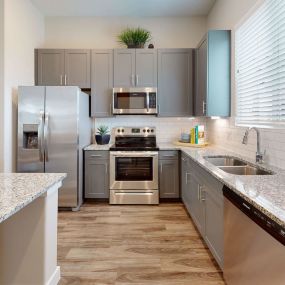 Kitchen at Avilla Boat Club