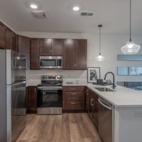 Kitchen And Living Area View