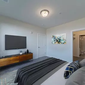 Bedroom With Closet