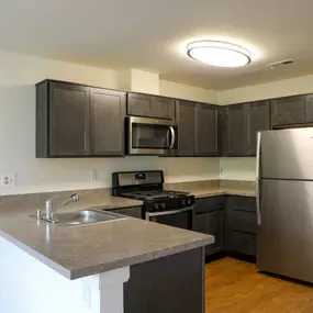 Kitchen at Cascades Overlook Apartments