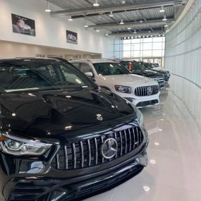 Mercedes-Benz New Inventory Showroom