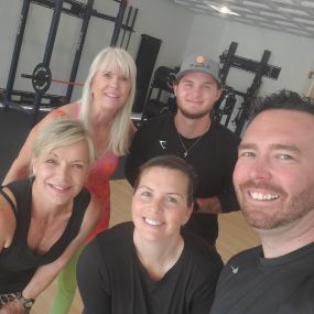 Group photo at The Genesis Fit Personal Training  Studio in Marshfield Ma