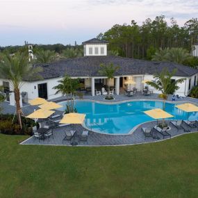 Clubhouse and Swimming Pool at The Grove at Portofino Vineyards