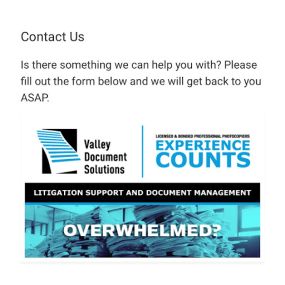 Bild von Valley Document Solutions