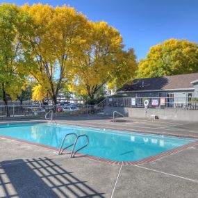 Swimming Pool at Oak Hill Apartments