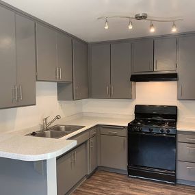 Kitchen at Dwell Apartment Homes