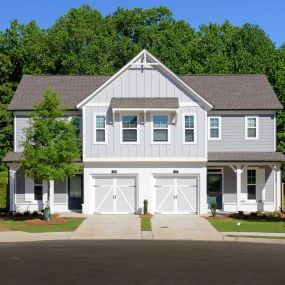 Exterior of two unit townhome