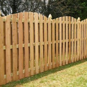fence posts and boards