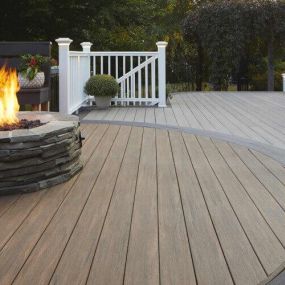 Trex composite decking