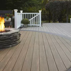 Trex composite decking