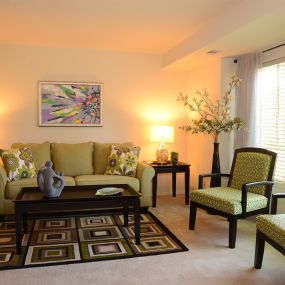 Living Room - Hartland Village Apartments