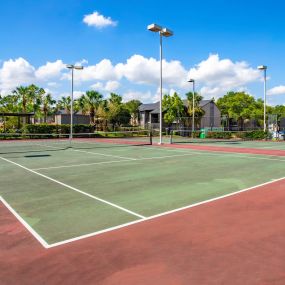 Full Sized Tennis Court