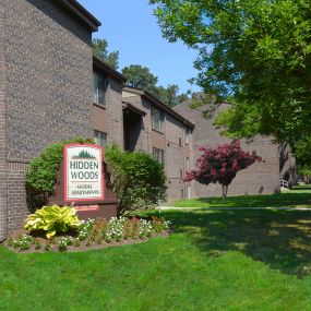 Main Entrance - Hidden Woods Apartments