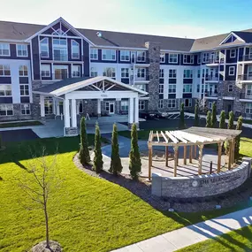 Apartment homes with outdoor area