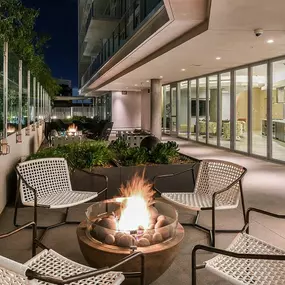 Exterior Patio Area at K1 in San Diego