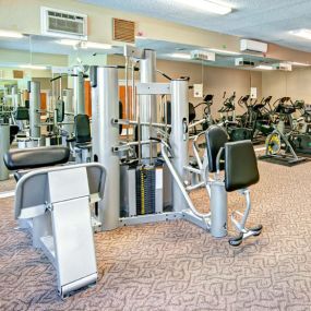 Gym at Chambers Creek Estates