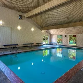 Indoor pool at Chambers Creek Estates