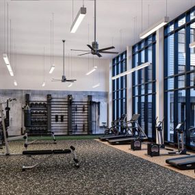 State-of-the-art Fitness Center at The Willard Apartments
