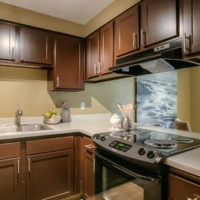 Kitchen at Woodcreek Apartments