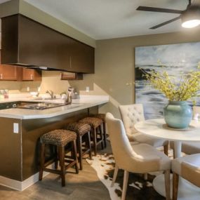 Dining Room at Woodcreek Apartments