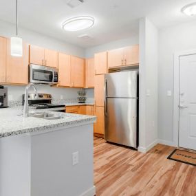 Kitchen at The Paramount Apartments