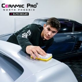 Here at Ceramic Pro North Phoenix we offer window tint, ceramic coating, paint protection film, interior detailing and wheel coatings for your vehicle.