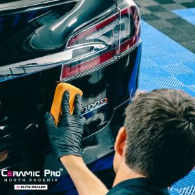 Here at Ceramic Pro North Phoenix we offer window tint, ceramic coating, paint protection film, interior detailing and wheel coatings for your vehicle.