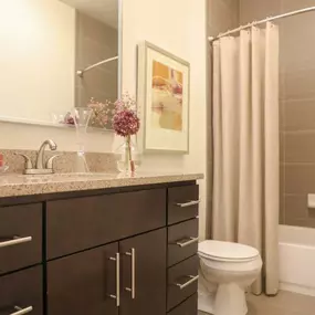 Spacious Bathroom at Metro Crossing Apartments