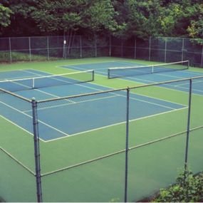 Tennis Court at The Bluffs at Mountain Park