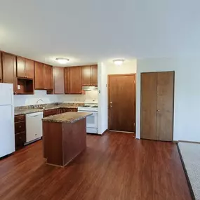 Kitchen at Greenway Apartments